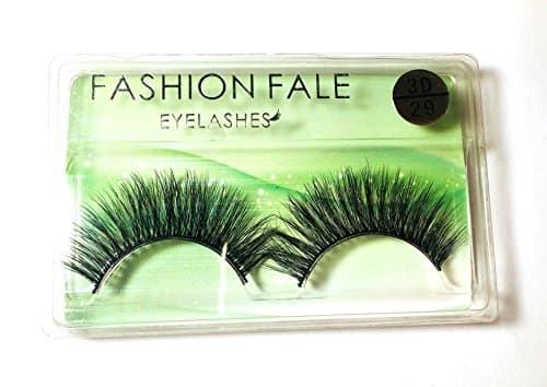 3D 100% Mink Fur False Eyelashes Pure hand-made Multi-layers Vivid Reusable Messy Cross Curly Long Nature Thick Durable 1 pair Delicate Gift Daily Use Night Out Gatherings (3D K29)