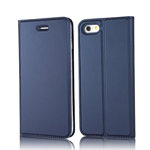 AICHOC iPhone 7 Wallet Case PU Leather Flip Folio Kickstand Wallet Case with Card Slots For iphone 7