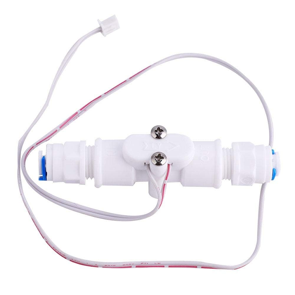 Water Flow Switch, G1/4 Precise Water Flow Sensor Switch, 0.5-10L, 110V, for Household Office Water Dispenser