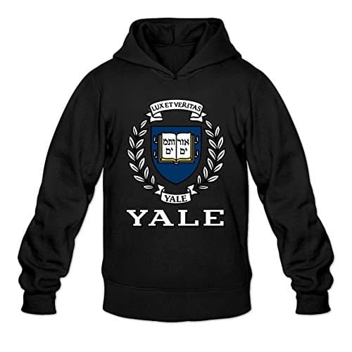 Custom Men's Cool Ivy League University Yale Printed Sweatshirt Pullover Hoodie