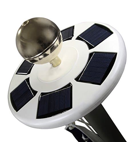 Exlight 26 LED Solar Flag Pole Light Waterproof with Longest Lasting and Most Light Coverage