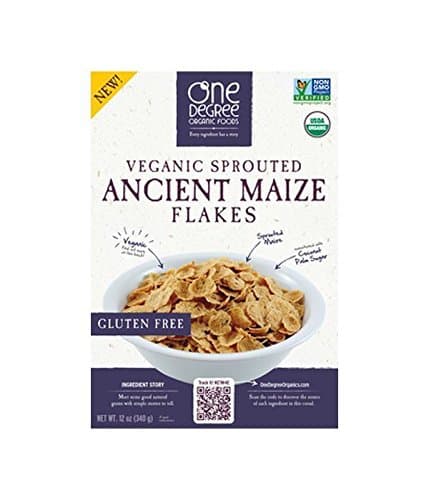 (3 Pack) - One Degree Veganic Sprouted Ancient Maize Flakes| 340 g |3 Pack - Super Saver - Save Money