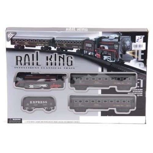 Rail King Rail King Intelligent Classical Express Train Track Set Toy For Kids