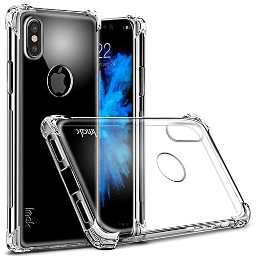 iPhone X Case,Mangix Apple iPhone X Crystal Clear Shock Absorption Technology Bumper Soft TPU Defender Defense Shield Love Series Cover Case for Apple iPhone X/iPhone 10 (Clear)