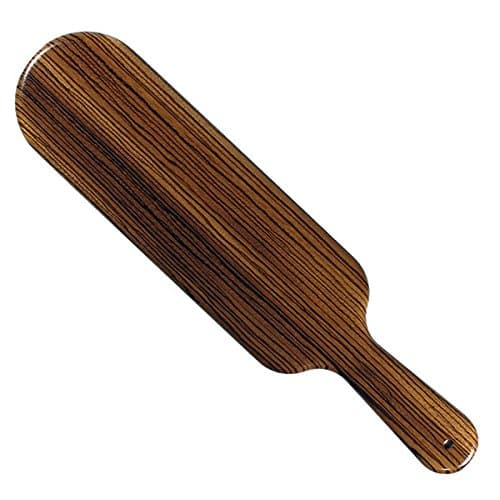 PaddleDaddy Large Zebrawood Spanking Paddle