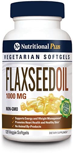 Nutritional Plus 1000 mg Flaxseed Oil, 100 Count