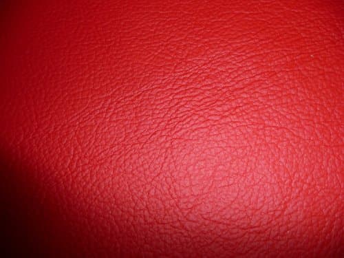 12"x12" Bright Red Cowhide King Leather