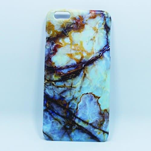 Gold Jade Marble Stone Texture Pattern Iphone 6S 4.7 Inch Matte Case, Customizable Iphone 6 4.7Inch Cover