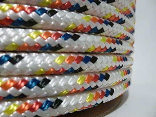 5/16" x 150 ft. Double Braid Yacht Braid Polyester Sailboat Rigging Nautical Rope Spool. Valley Rope.