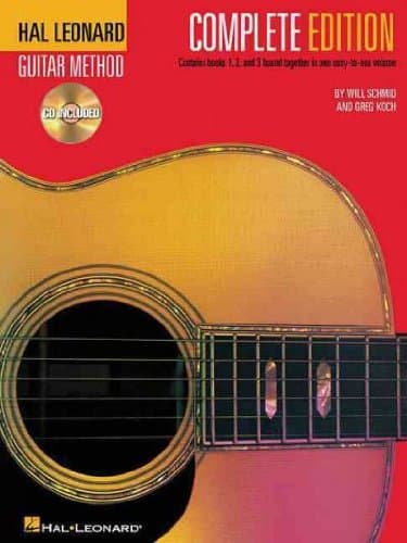 [HAL LEONARD GUITAR METHOD, - COMPLETE EDITION: BOOKS 1, 2 AND 3 BOUND TOGETHER IN ONE EASY-TO-USE VOLUME! [WITH CD'S] BY (AUTHOR)SCHMID, WILL]HAL LEONARD GUITAR METHOD, - COMPLETE EDITION: BOOKS 1, 2 AND 3 BOUND TOGETHER IN ONE EASY-TO-USE VOLUME! [WITH CD'S][PAPERBACK]05-01-2002 Paperback – 1 May 2002