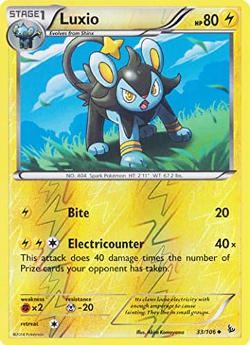 Pokemon - Luxio (33) - XY Flashfire - Reverse Holo