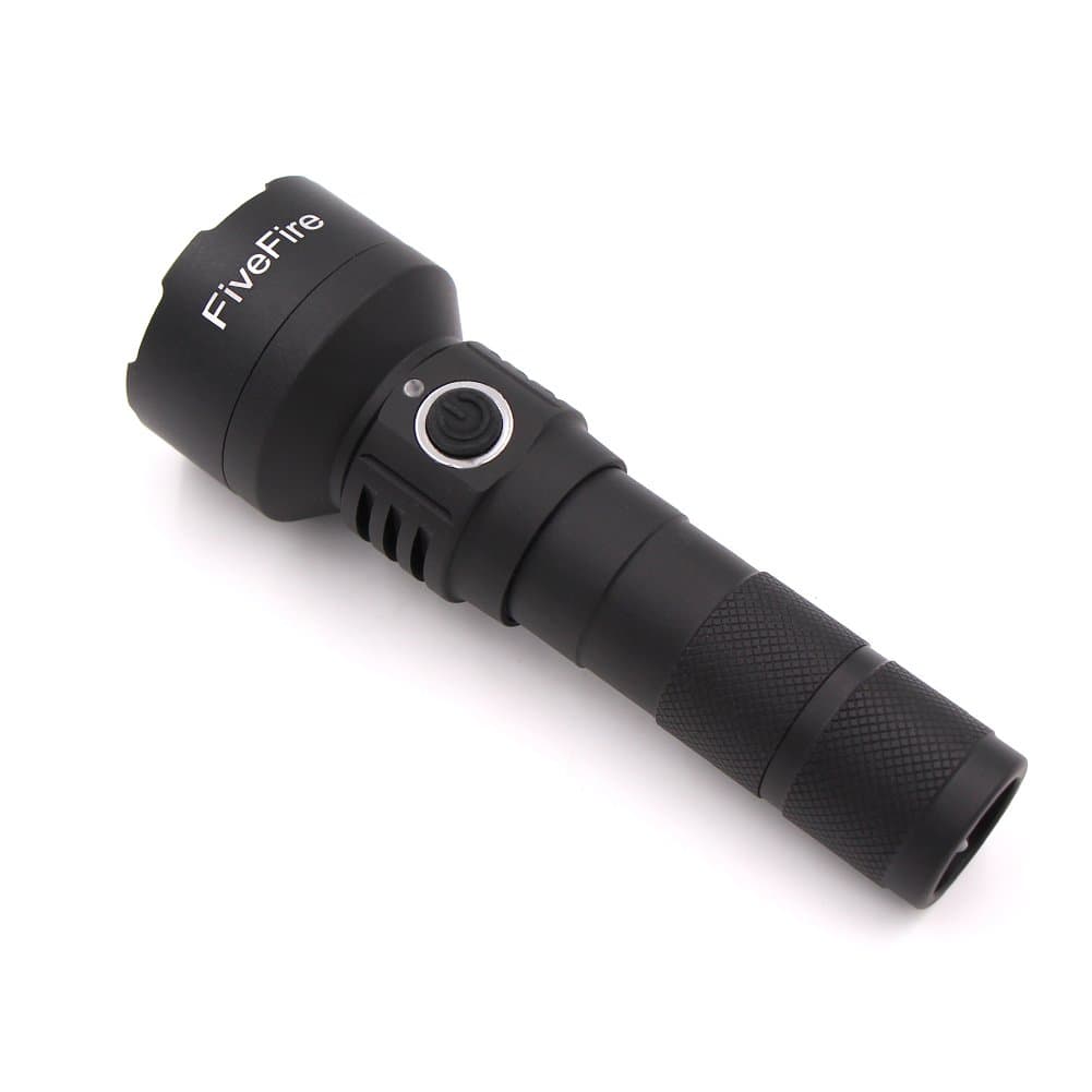 FiveFire USB Charge LED Torch Super Bright,1000 Lumen CREE XPE2 R5 LED Pocket Torch Clip Mini Penlight