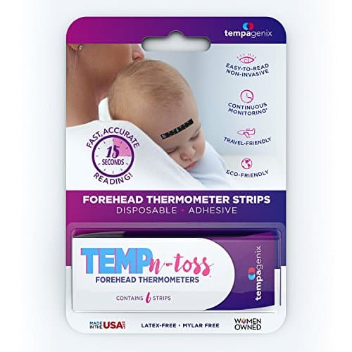Temp-N-Toss Disposable Forehead Thermometer Strips (3 Pack)