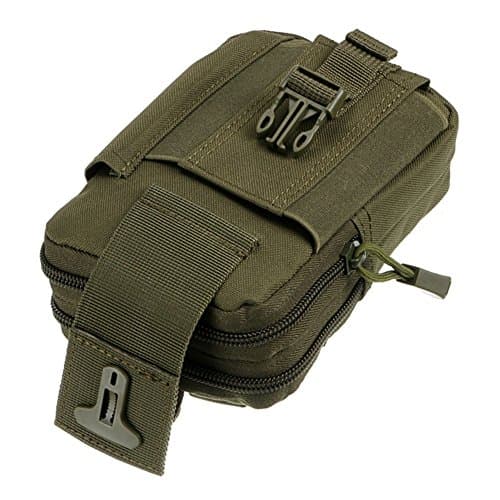 Bestshared Compact Multi-Purpose Waterproof Tactical MOLLE EDC Utility Gadget Pouch Tools Waist Bag Pack
