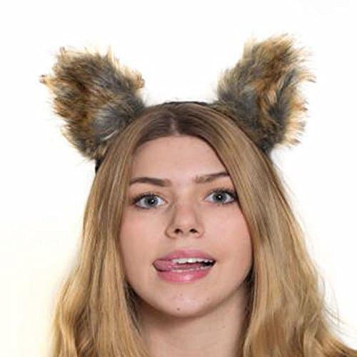 Plush Fox Ears Costume Accessories