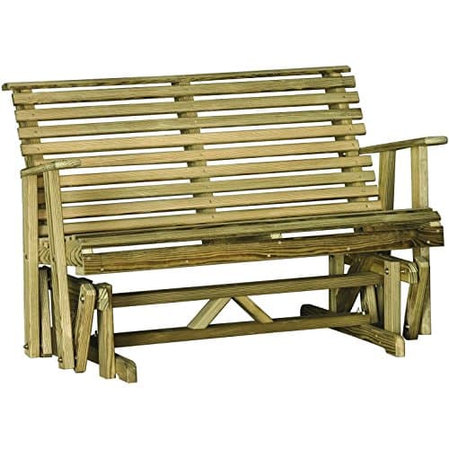 Luxcraft Pressure Treated Wood 5' Plain Glider