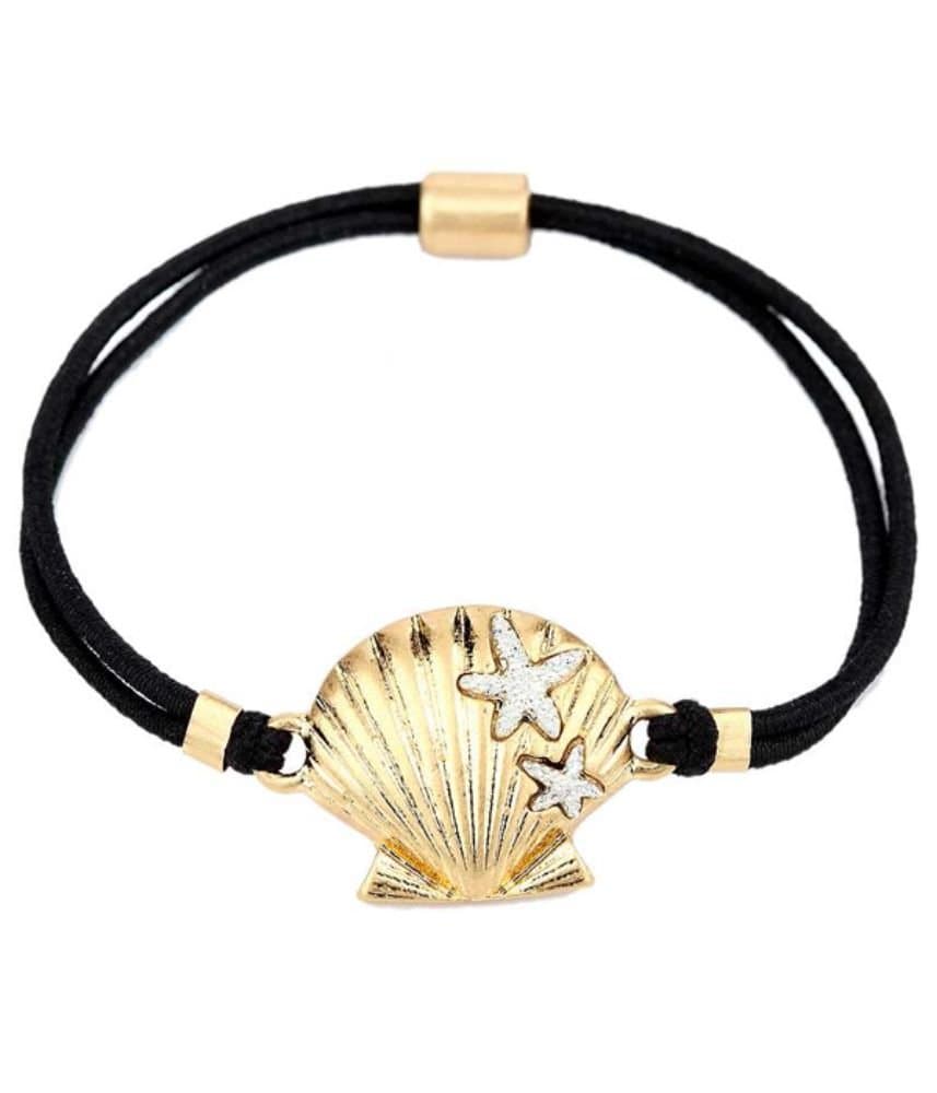 GlitzFit Sea Shell Stretch Bracelet or Ponytail