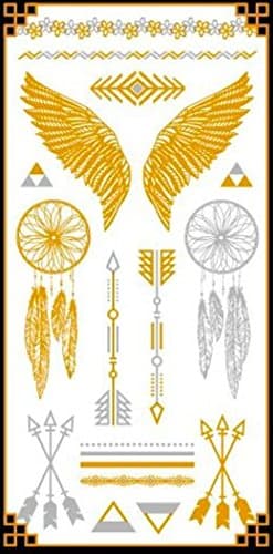 Metallic Temporary Tattoo Multi Pack