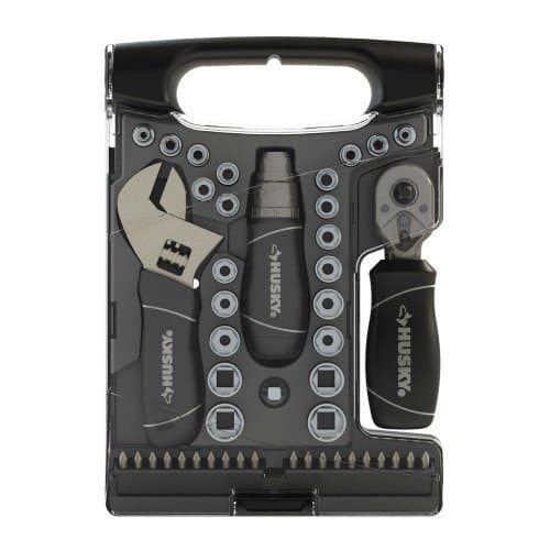 Husky 46-piece Stubby Socket and Wrench Set by Stubby