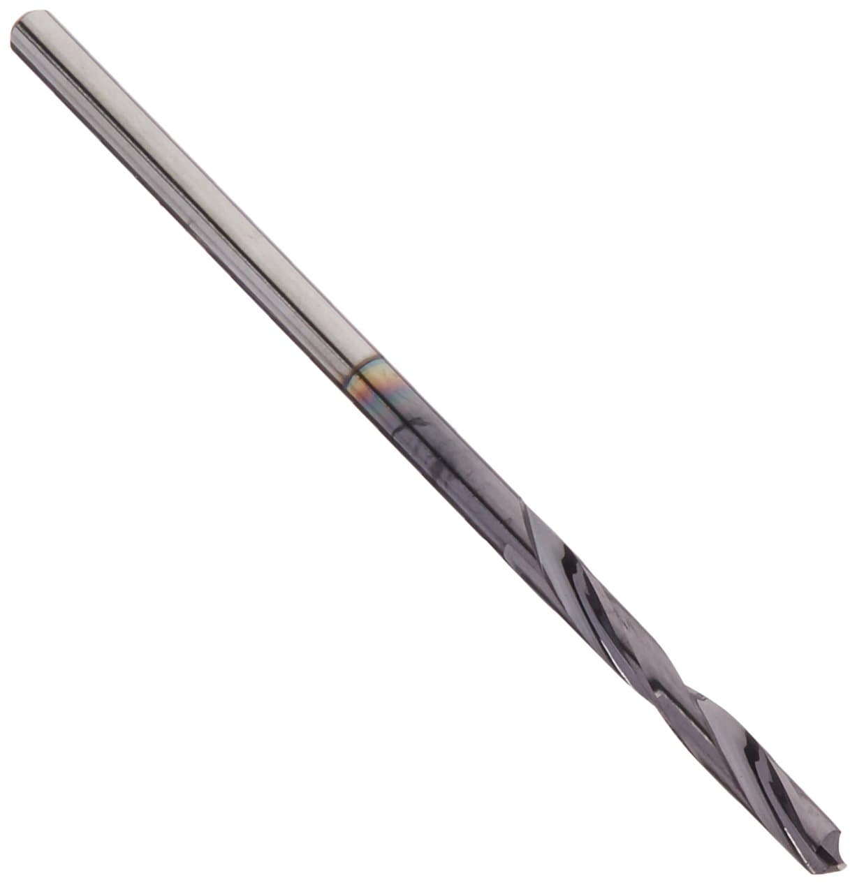 Kodiak Cutting Tools KCT217380 USA Made Solid Carbide Drill Bit, Stub Length, AlTiN Coated, 2 Flute, 1/16" Diameter, 13/32" Length of Cut, 1-1/2" Overall Length