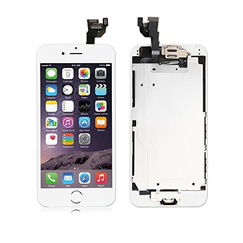 IPHONE 6 Full Assembly LCD(LIFE TIME WARRENTY) Display Touch Screen Digitizer Replacement Compatibal For iPhone 6 4.7 Inch (6G white)