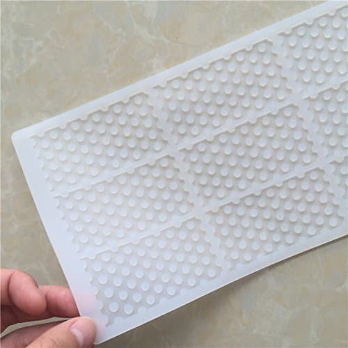9 cavities rectangle lace shape silicone chocolate chips biscuit molds for fondant decoration cake decorating tool