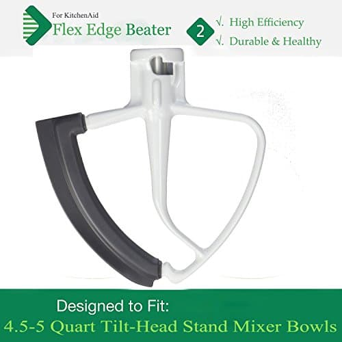 Flex Edge Beater 4.5-5 Quart for KitchenAid Tilt-Head Stand Mixers