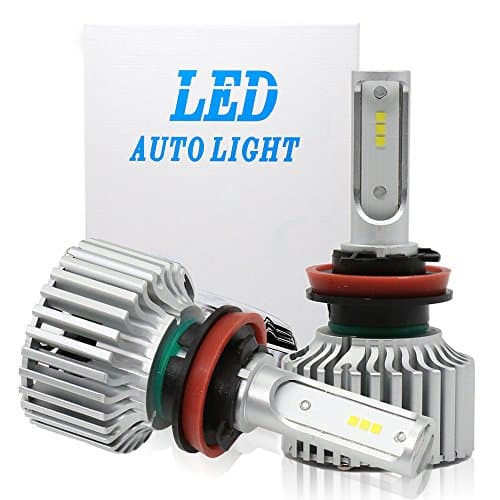 Selo H11(H8,H9) LED Headlight Bulbs Conversion Kit Selo T5 series H11 Headlight Bulb Low Beam / High Beam / Fog Light Bulbs - Extremely Bright 6xCSP LED Headlight Chips-84W 6000K Cool White