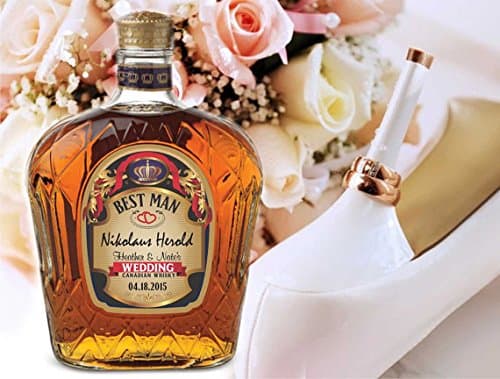 Personalized Whiskey Labels (Crown Royal Style)
