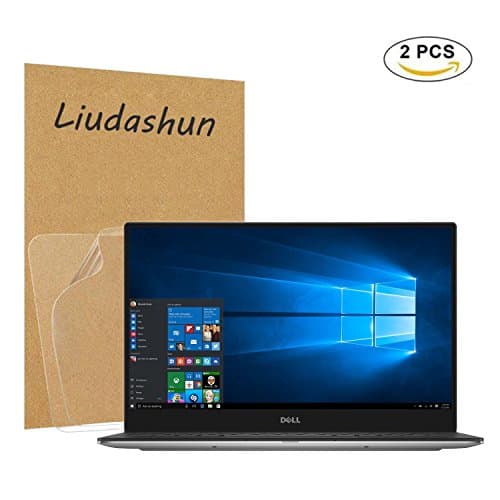 Screen Protector For Dell XPS 13 9360,HD Clear LCD Anti-Scratch Anti-Fingerprints Guard Film For 13.3" Dell XPS 13 9360 Laptop (2-pack)
