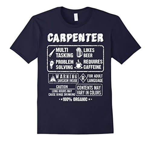 Mens Carpenter Tshirt XL Navy