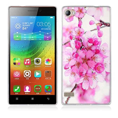 Lenovo Vibe X2 Pro Case,Gift_Source [Ultra-Thin] Flexible TPU Gel Silicone protective Case Shock-Absorption Bumper Colorful 3D Print Soft Back Cover For Lenovo Vibe X2 Pro 5.3 inch [Rhododendron]