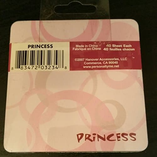 3 pack/pad Personally Me Personalized Sticky Notes 2 Pad Designs Pink and Green Personal Names Gift Self Stick PRINCESS