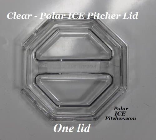 Polar Ice Pitcher And Accessories - Various Accessories and Package Quantities (Clear Lid, 1)