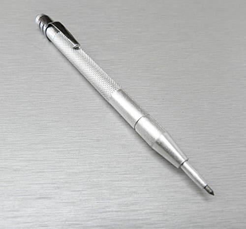 Scribe Utility Tungsten Carbide Tip Scriber Marking Etching Pen General Tool w/Magnet & Pocket Clip
