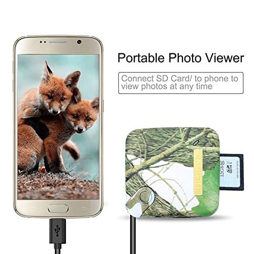 Bestok Trail Camera Memory Card Reader for Android Smartphone Tablets Micro-USB OTG Smart Phone to View Deer Hunting Game Cam Photo & Video No App Needed Connection