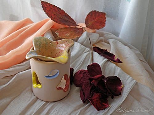 Leaf Style Oil Burner - Aroma Lamp.