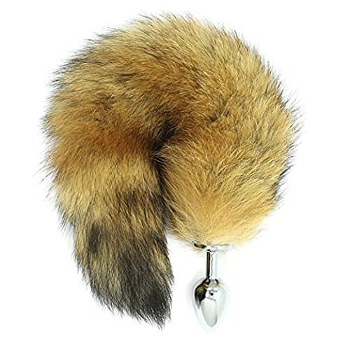 Fox Tail Trainer Kit Crystal Training an&àl Bû&tt Pl&ûg Cosplay