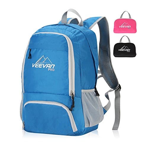 Veevanpro 30L Outdoor Lightweight Waterproof Packable Backpack (Blue)