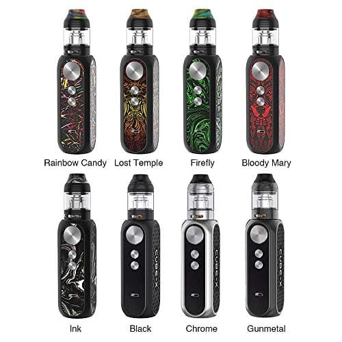 OBS Cube X 80W VW Kit with Cube X Mesh Tank No Nicotine No Tobacco TPD Compliant (Bloody Mary)