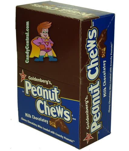 Peanut Chews Dark  Chocolate (24 Ct)