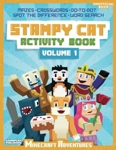 Stampy Cat Activity Book: Minecraft Adventures: Volume 1