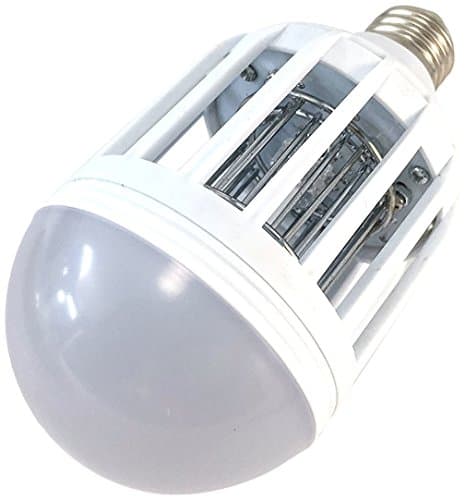 Bug Terminator Dual LED Mosquito and Bug Zapper Light Bulb, Fits 110V Fixtures
