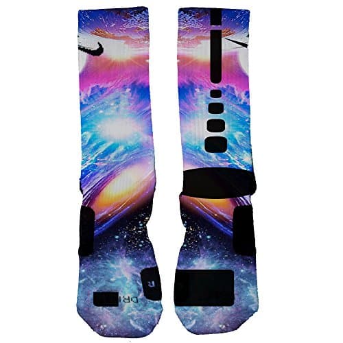 Custom Nike Elite Cosmic Storm socks