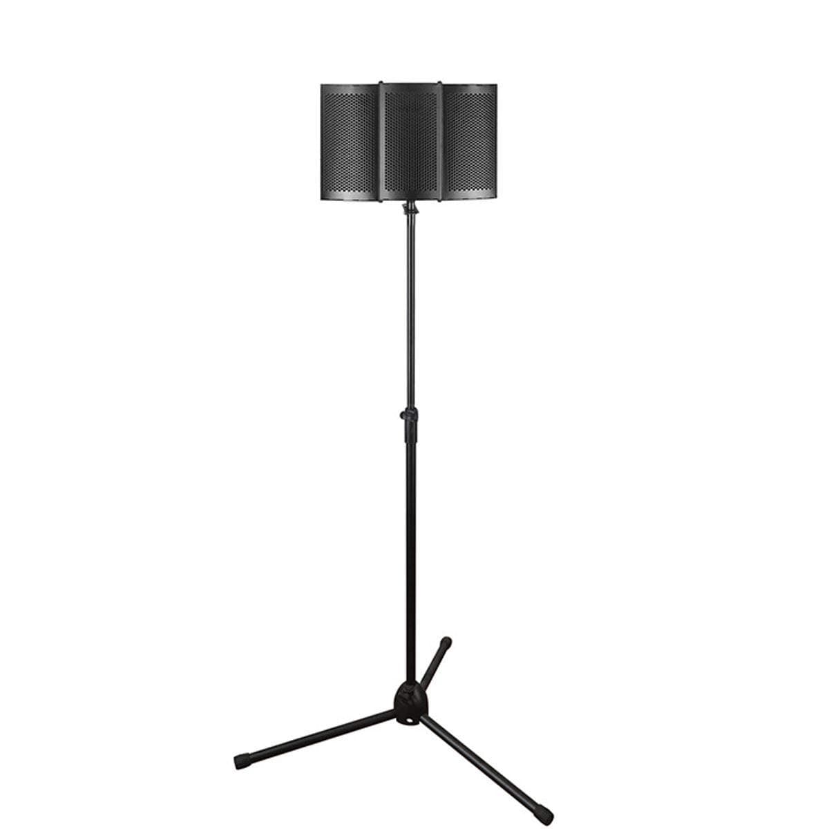 KMCMYBANG Microphone Foldable Microphone Acoustic Isolation Shield Studio Foams Panel for Recording Live Broadcast Microphone Black Karaoke (Color : Black, Size : 26x21x7cm)