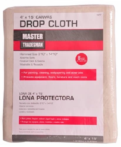 MT 4x15 Canv Dropcloth