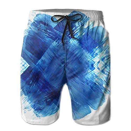Men Slim Ink Material Shorts For Men