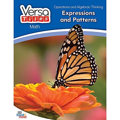 hand2mind VersaTiles Math Books Grade 5 (Operations and Algebraic Thinking: Expressions and Patterns)