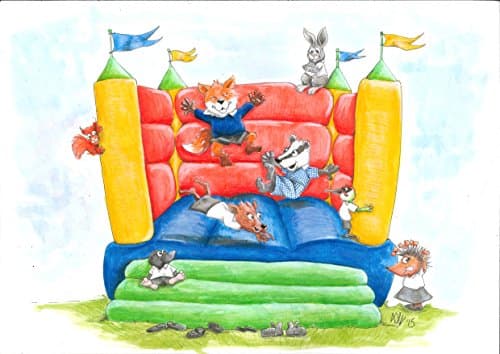 A4 Print 'Countryside Capers'