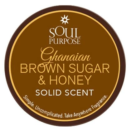 Ghanaian Brown Sugar Solid Perfume - 0.5 oz